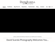 Tablet Screenshot of davidscarolaphotography.com